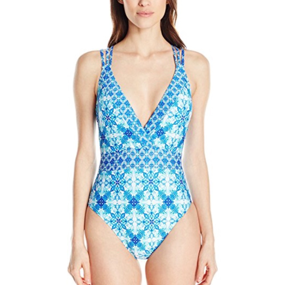 🆕 La Blanca True Blue One Piece- Sz 14